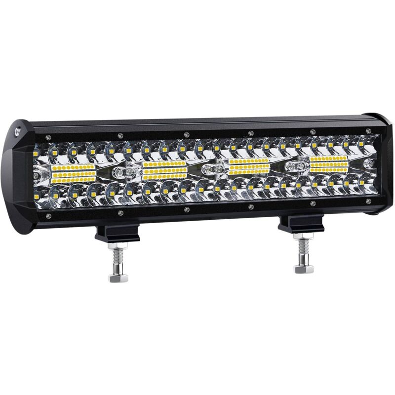 Phare de Travail led 12V 300W 12 pouces 240W Projecteur led Voiture 12v Etanche IP67 Spot Flood Feux Antibrouillard led 27,000lm Feux de Travail pour