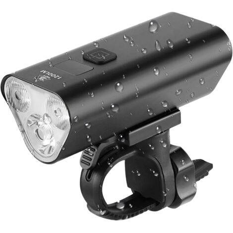 Phare De Vélo Rechargeable - Phare de Vélo Rechargeable et Lumineux - 6