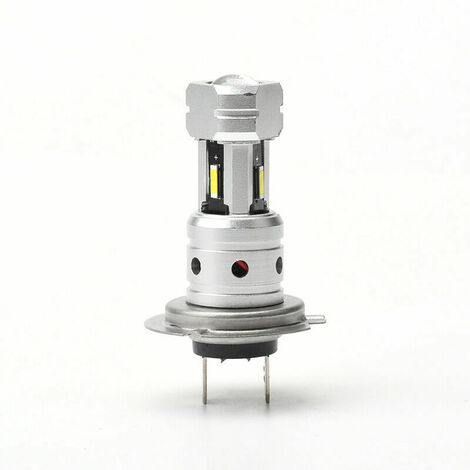 Phare de voiture LED LED antibrouillard de voiture H7 H11LED ampoule de voiture 6000K lumière blanche puce CSP, lumière blanche, 2 pièces