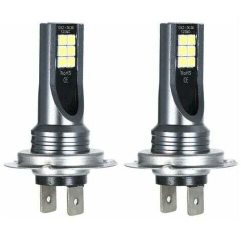 Phare de voiture lumière blanche H7 2pcs