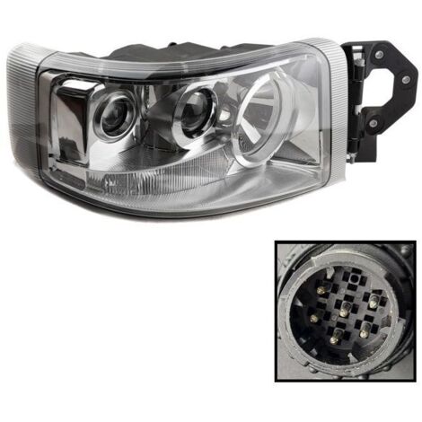 Phare droit Renault Premium 2 avec rétroviseur chromé 5010578475  2007-2014