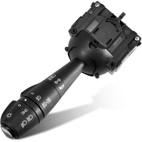 Phare Interrupteur Sandero, Commutateur de Colonne de Direction, Commodo Phares pour Dokker, Duster, Lodgy, Logan, Stepway, Commutateur Clignotant 8201167988 681726046R 255405056R 255400337R