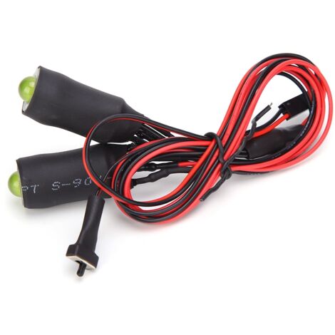 Phare LED 13mm pour Voiture Télécommandée 1/10 - Accessoire DIY Modélisme Violet Jaune