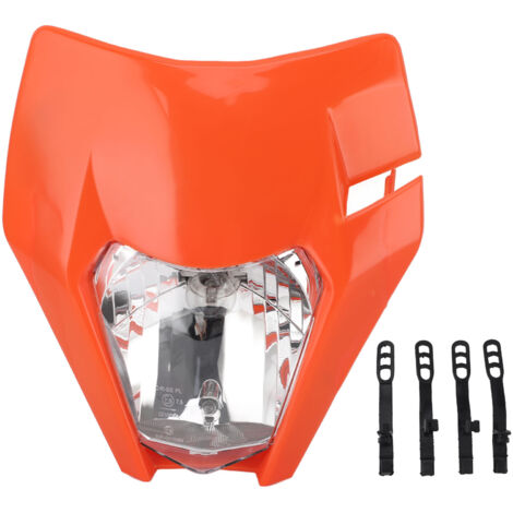 Phare LED de moto 12V, haute luminosité, phare avant antichoc de remplacement pour Hengjian Orange