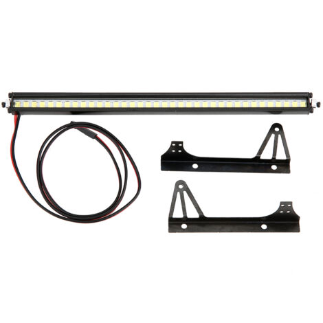 Phare LED Miniature Universel pour RC Crawler 1/10 - Éclairage Toit avec 36 LEDs pour Modèles Style JEEP