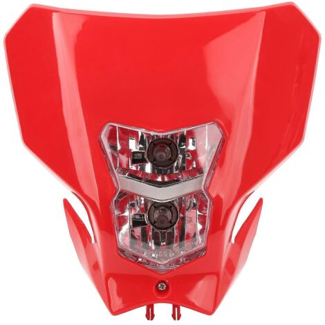Phare Moto DC12V Haute Luminosité Multifonction Réglable Étanche, Projecteur Moto 12V Super Lumineux, Phare Avant Moto Universel Résistant à l'Eau.