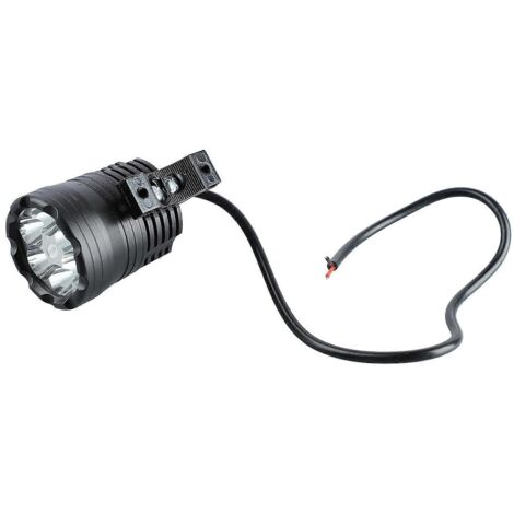 Phare Moto Haute Puissance 12V à 80V, Éclairage Ultra-Lumineux, Étanche, Dissipation Thermique Efficace, Feu Avant Motocyclette