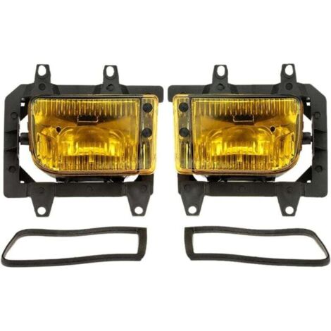 Phare Voiture Paire Phares Antibrouillard Avant Gauche Et Droit Kit Lentilles En Plastique Transparent Pour E30 Série 3 1985 1