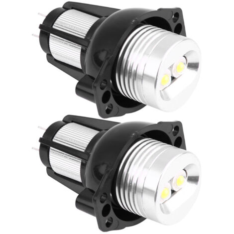 Phares antibrouillard à LED, feux de position angulaires avec dissipateur thermique (lot de 2), plus lumineux pour voiture