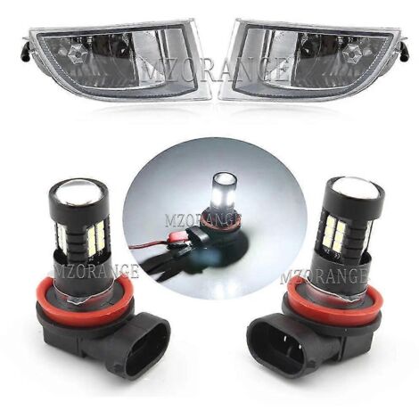 Phares antibrouillard à LED pour Toyota Land Cruiser Prado LC120 (2002-2009) - Cache antibrouillard halogène - Object-R-led