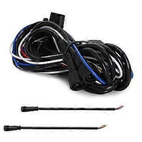 Phares de moto avec interrupteur, barre lumineuse/phare de travail, antibrouillard
