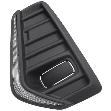 Phares de voiture avec feux de jour bicolores (DRL) pour noir
