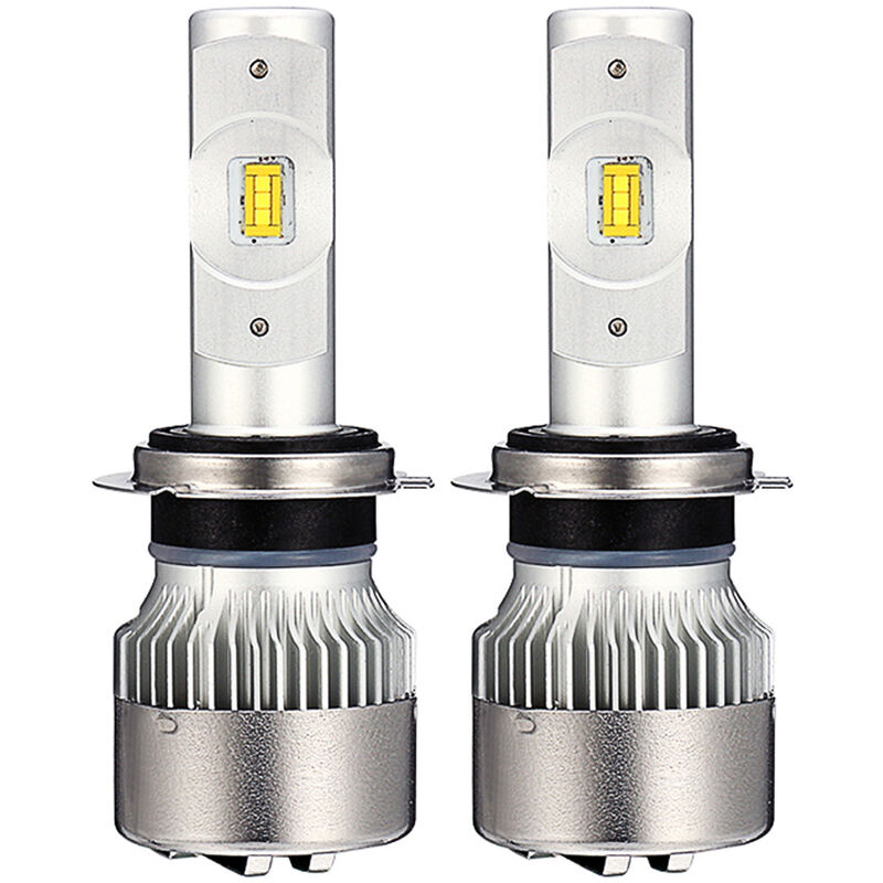 Phares De Voiture Mini Ampoule H1 H3 880 H7 H11 (H8/H9)/9005 (H10/Hb3)/9006 (Hb4)/9012 H4 H13 9007 Salut/Lo 9000Lm 6500K 12V 24V Auto Antibrouillard