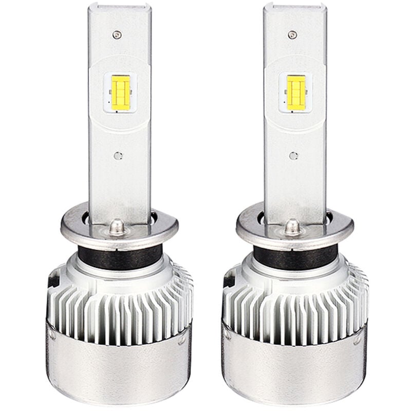 Phares De Voiture Mini Ampoule H1 H3 880 H7 H11 (H8/H9)/9005 (H10/Hb3)/9006 (Hb4)/9012 H4 H13 9007 Salut/Lo 9000Lm 6500K 12V 24V Auto Antibrouillard