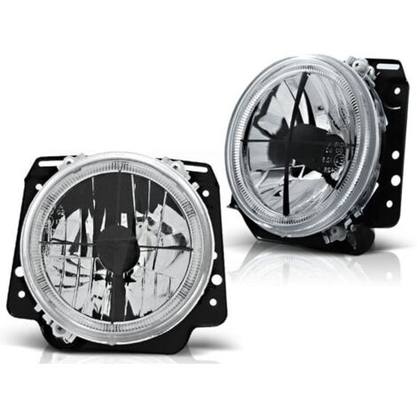 Phares extérieurs VW GOLF II 2 08 83-08 91 ANGEL EYES CHROME