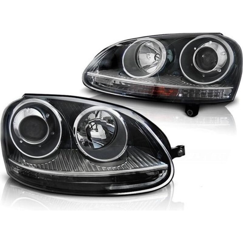 Viking Choice - Phares vw golf 5 10 03-09 gti noir
