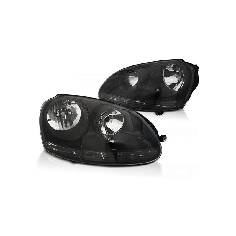 Viking Choice - Phares vw golf 5 10 03-09 noir - Noir