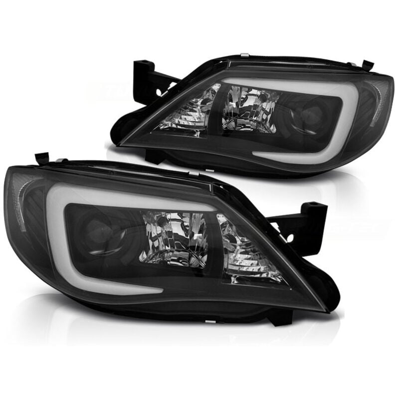 Phares Xénon subaru impreza iii gh 07-12 tube noir hid