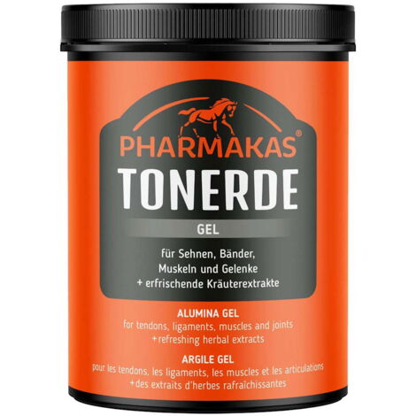 Pharmakas alumina gel Argilla minerale con arnica per tendini legamenti muscoli e articolazioni 2 kg