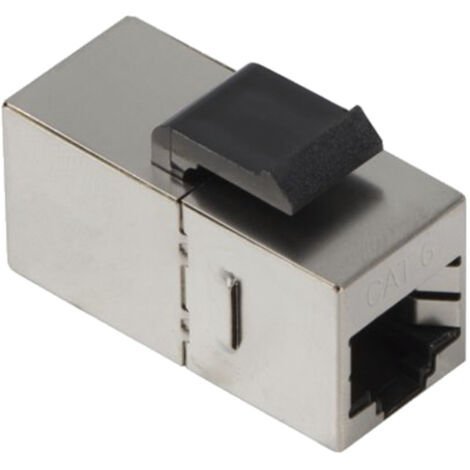 Phasak Conector Keystone H/H RJ45 FTP Cat.6 metalizado - PHK 2210