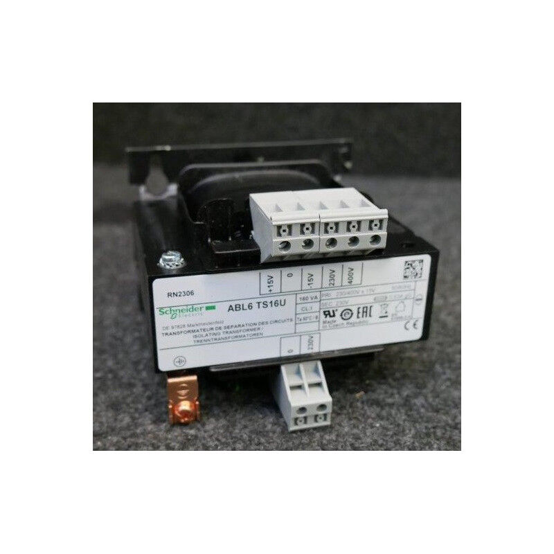 Transformateur de tension 230-400V 1x230V 160VA IP20 trf 230-400 Phaseo schneider