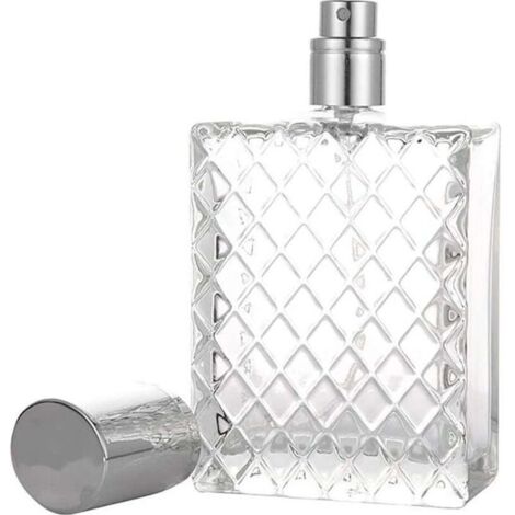 Phayee Parfum Flacon 100ml vide, Rechargeable les vaporisateurs de Voyage, parfait, transparent accessoires de voyage Onglet