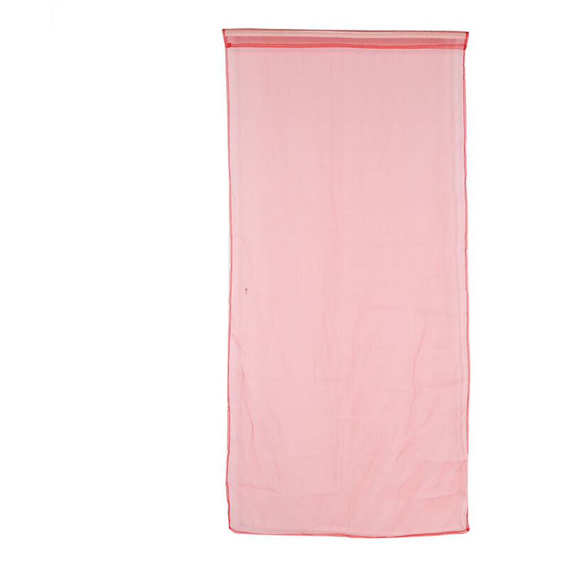 Phefop Rideau de Fenêtre Transparent avec Passe-Tringle, Polyester de qualité Supérieure, Filtrage de la Lumière, 200 X 100 Cm, Idéal pour Chambre et