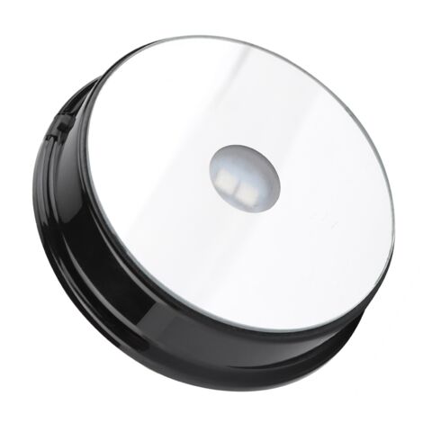 Phefop Support de Base LED à LED Résistant avec Sept Effets de Couleur pour les Figures Verre, Décoration élégante pour être
