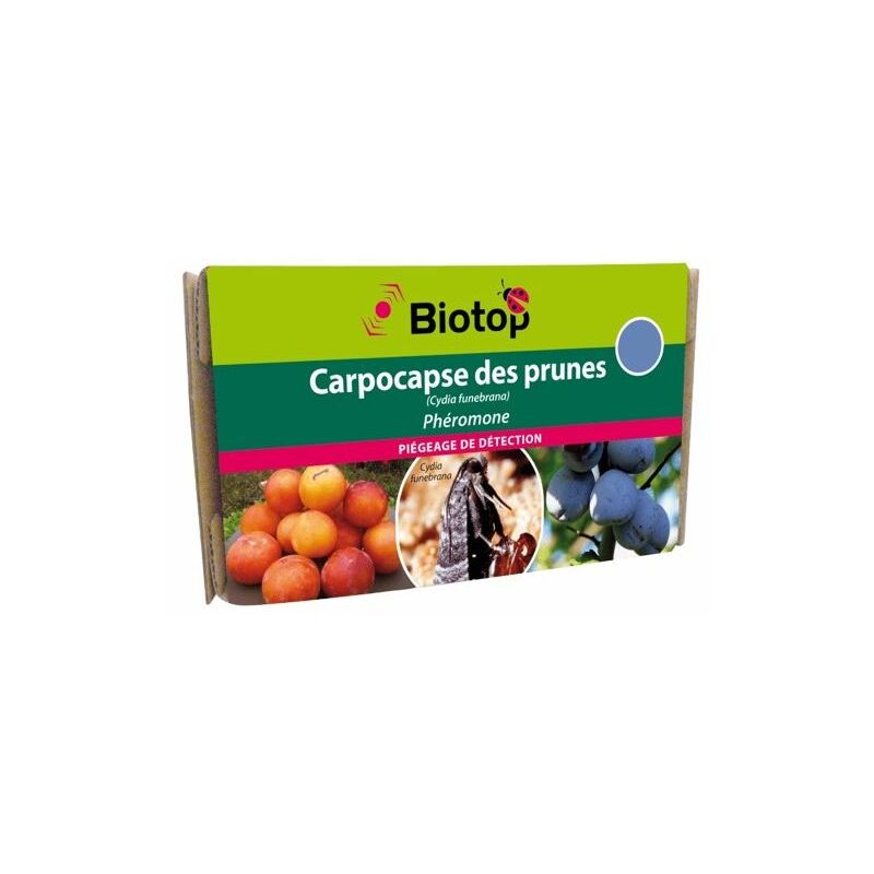 Phéromone Carpocapse des prunes (2 capsules)