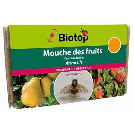 Phéromone spéciale Mouche méditerranéenne des fruits (2 capsules)