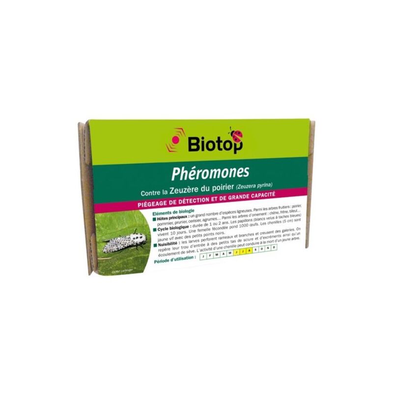 Biotop - Phéromone Zeuzère du poirier (2 capsules)