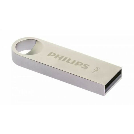 PHI FM16FD160B - USB-Stick, USB 2.0, 16GB Philips Moon (FM16FD160B/00)