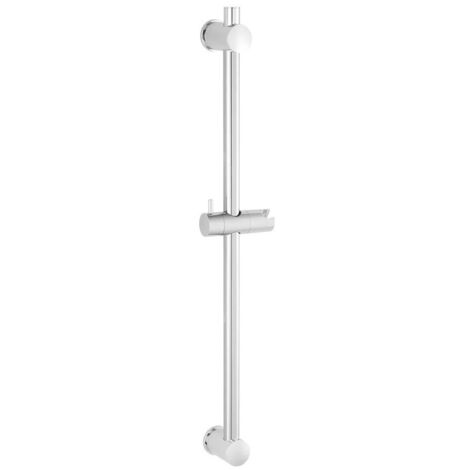 PHILA Barre de douche avec support réglable chrome brillant