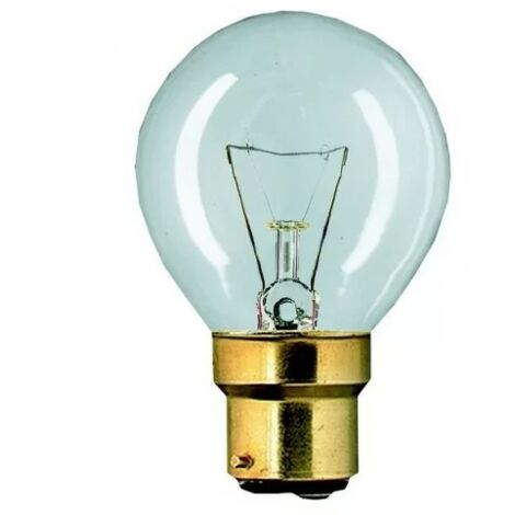 Philips 04180 Lampadina sferica B22 25W trasparente