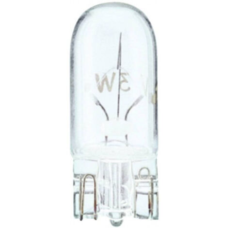 PHILIPS 0730515 12961CPHALOGENLAMPEN 5W WEDGEBASE 12V, 10ER SET