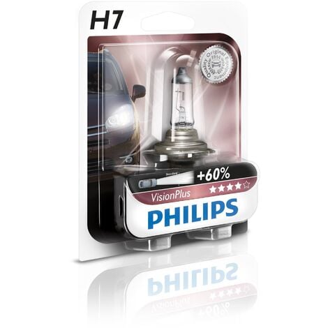 PHILIPS 12972VPB1 AMPOULE DE PHARE VISIONPLUS + 60 % H7