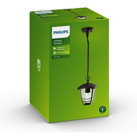 PHILIPS 153863016 CREEK SUSPENSION ALUMINIUM NOIR 1 X 60 W