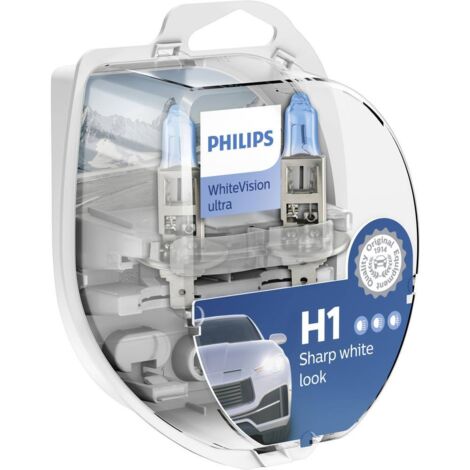 PHILIPS 2 H1 WhiteV ultra