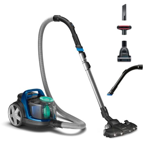 Philips 5000 Series Aspirapolvere Senza Sacco - Motore Da 900 W, Tecnologia PowerCyclone 7, Filtro Allergy H13, Spazzola TriActive LED, Compatto E Leggero (FC9557/09)
