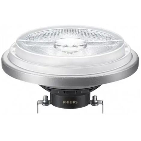 Philips 514986 MASTER LED spot LV AR111 - 15W - 3000K - 24°- Rond - Blanc - Dimmable