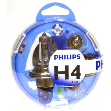 PHILIPS 55718EBKM ESSENTIAL BOX - CAJA DE BOMBILLAS DE RECAMBIO PARA COCHES (H4)