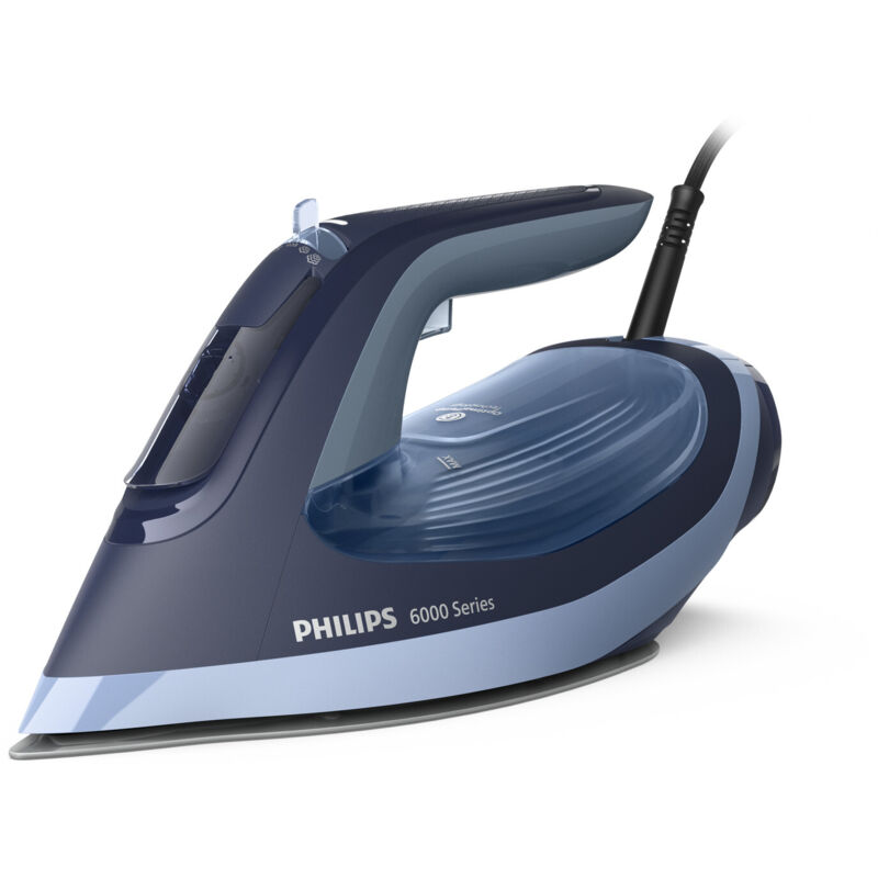 Philips 6000 series DST6120/20 Bügeleisen Dampfbügeleisen SteamGlide Plus-Sohle 2600 W Blau