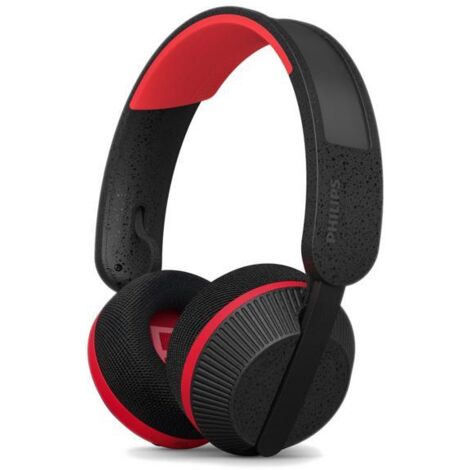 Philips 6000 series TAA6219BK/00 écouteur/casque Écouteurs Sans fil Arceau Musique Bluetooth Noir, Rouge