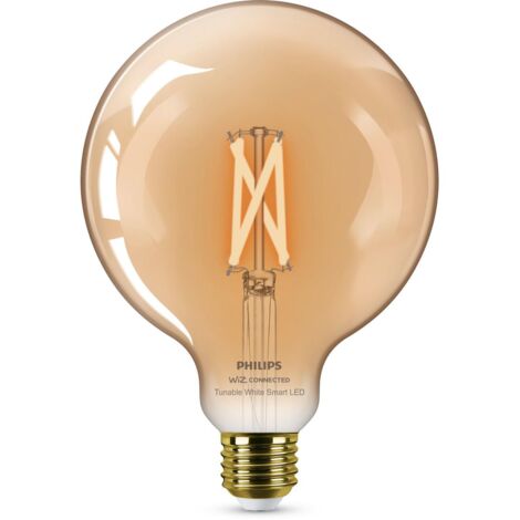 Philips 8719514372122 soluzione di illuminazione intelligente Lampadina intelligente Oro, Translucent 7 W