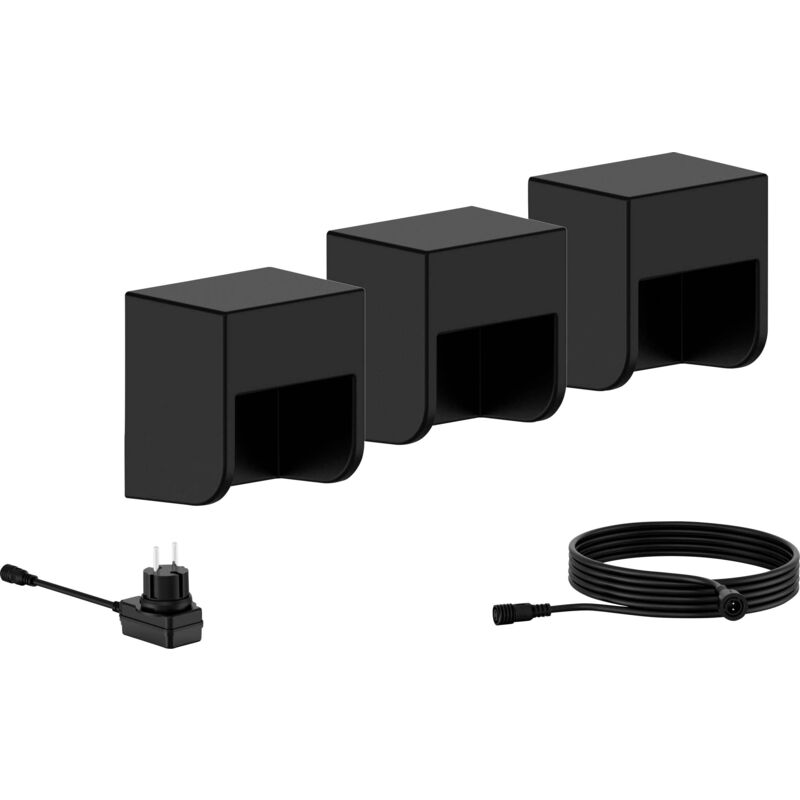 Led 8720169269439 Grits GardenLink Plafonnier à spot led led 4.5 w noir V178943 - Philips
