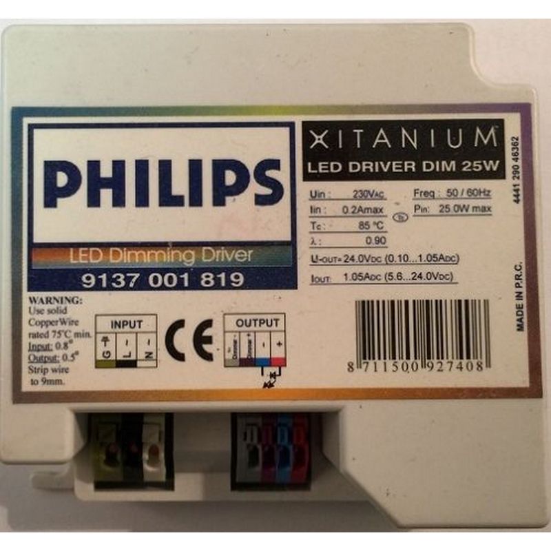 

Philips 9137001819 - conductor de atenuaci