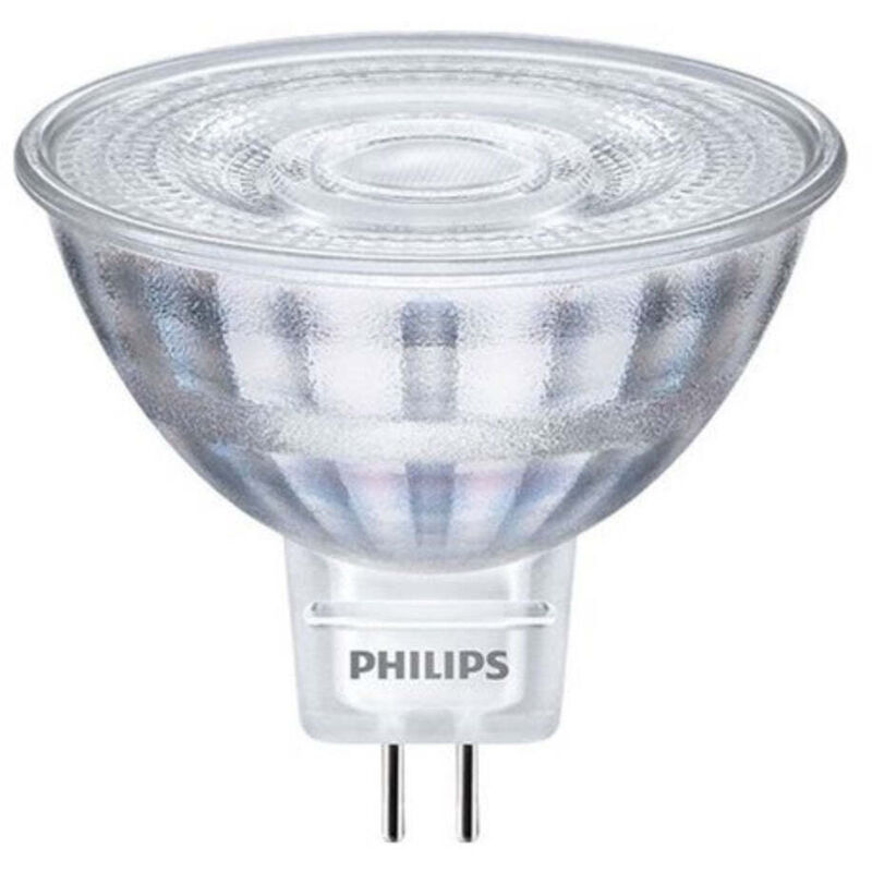 Philips Ampoule Led 3 W Blanc Chaud 827 36 ° Spot Mr16 Spot Gu5.3 12 V Verre Corps 71061600