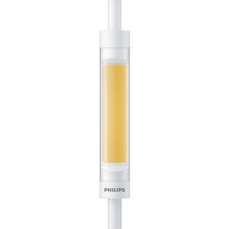 Philips ampoule LED Crayon R7S 60W 118mm Blanc Neutre, Verre
