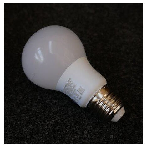 Philips – Ampoule LED E27 A60 7.5W 806 lm blanc chaud 3000K – Finition dépolie – Économie d'énergie pour espaces publics - 8-60W