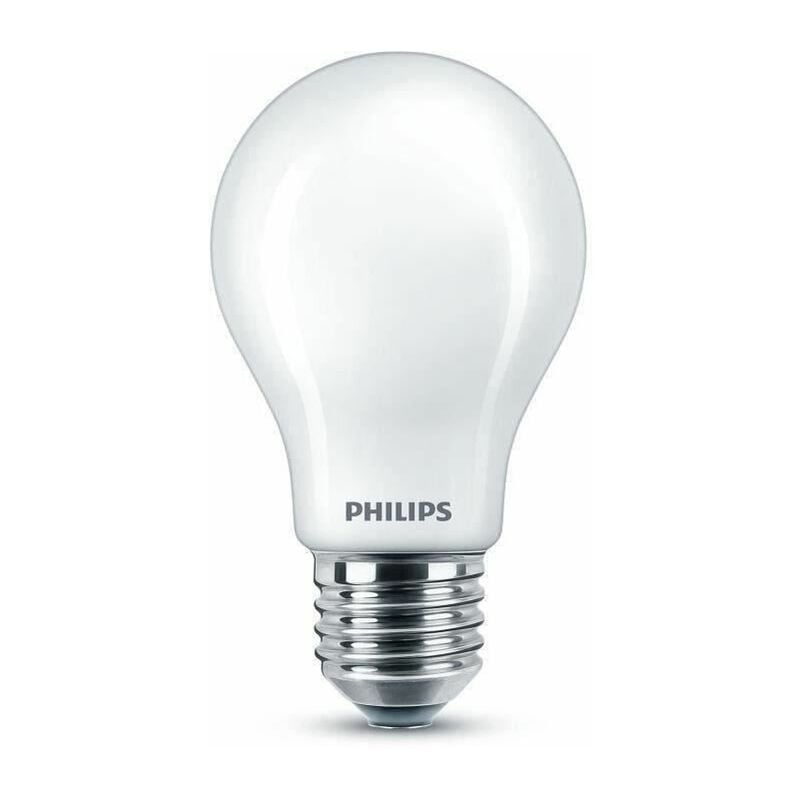 Ampoule standard led Philips Non dimmable - Verre dépoli - E27 - 40W - Blanc froid